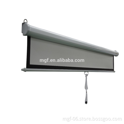 Self-locking Manual Matt White Projector Screen/Manual Screen/Matt White Screen